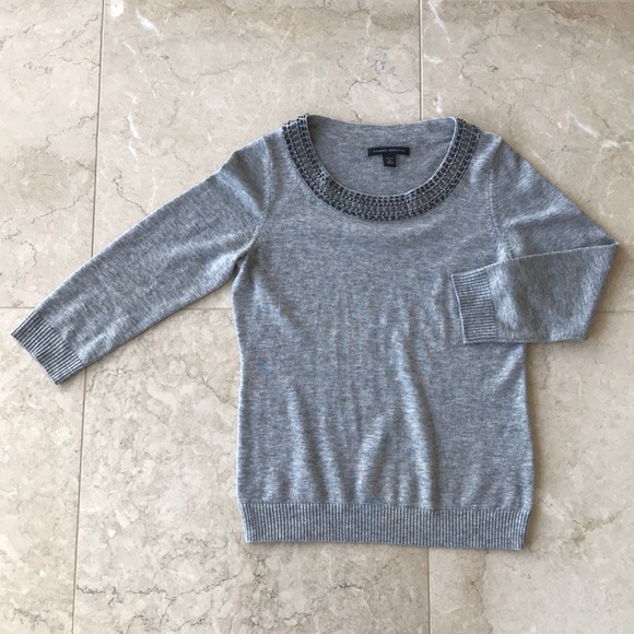 Banana Republic jeweled sweater - Picture 1 of 5